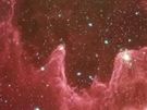 Vizualizace vesmru pi pohledu infraervenm teleskopem