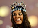 Miss World 2009 se v Johannesburgu stala Kaiane Aldorinová z Gibraltaru (12. prosince 2009)
