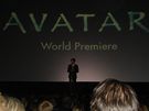 V londýnském kin Odeon na premiée filmu Avatar - objektivem autorky