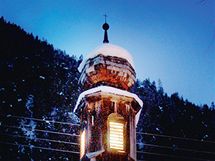 Tyrolsko: kaple v Lautaschi.
