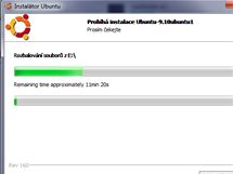 Wubi instalace Ubuntu pmo z Windows