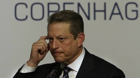 Al Gore na konferenci o klimatu v Kodani, rok 2009