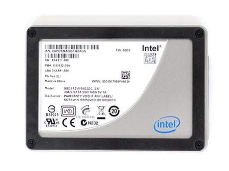 Intel SSD na technologii 34nm