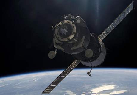 Kosmická lo Sojuz. Ilustraní foto