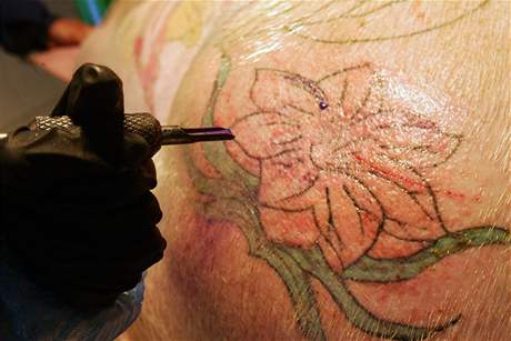 Tetování prasat v ín letí