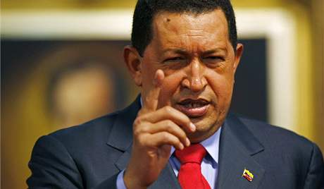 Venezuelský prezident Hugo Chávez