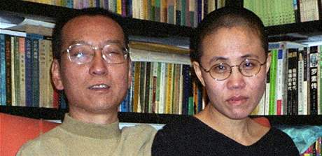 ínský disident Liou Siao-po s manelkou