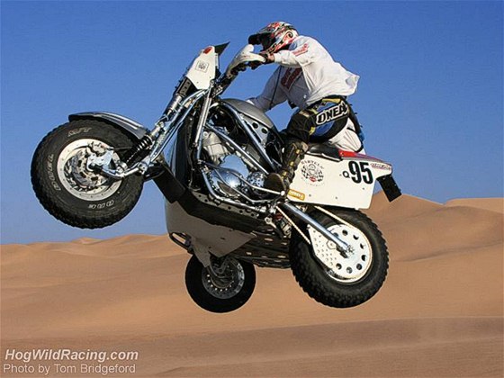 Harley-Davidson pro rallye Dakar