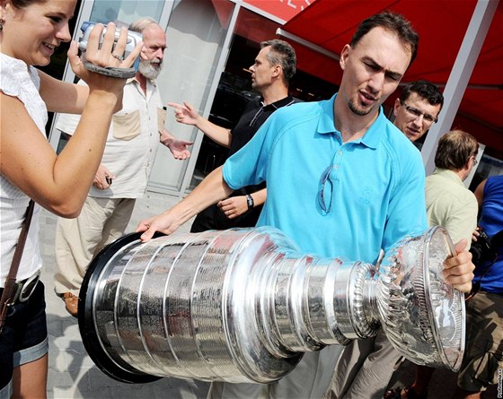 Stanley Cup u má, pesto Miroslav atan touí tém v estaticeti po NHL