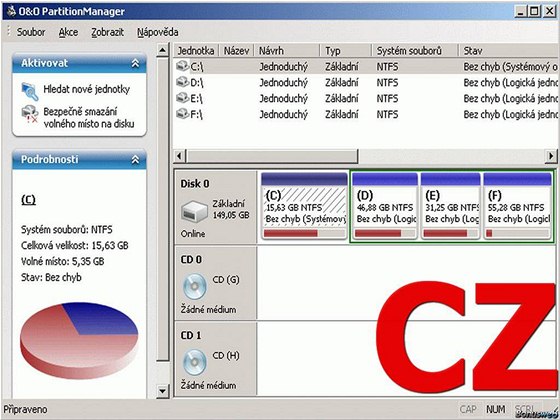 O&O PartitionManager