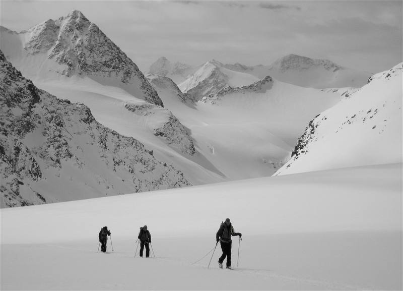 Stubai, v horách