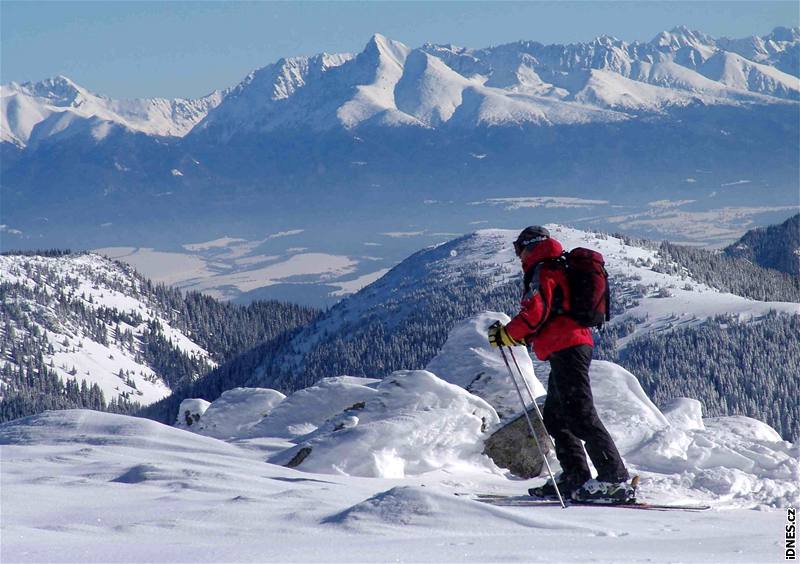 Slovensko, na hebeni Jasné