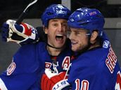 Rangers: Vclav Prospal (vlevo) a Marian Gbork