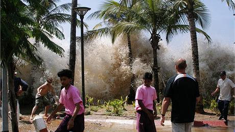 Tsunami 26. prosince 2004 v Asii.
