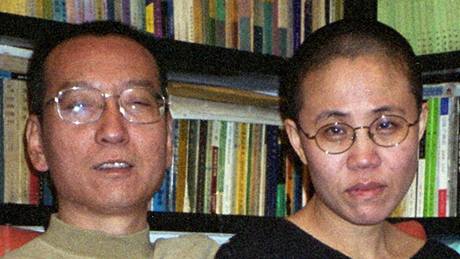 ínský disident Liou Siao-po s manelkou