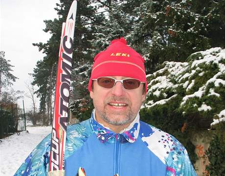 Petr Pravda trénuje na lyaský maraton