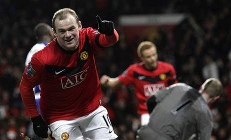 Manchester United - Wigan: domc Wayne Rooney slav gl