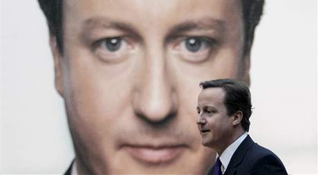 David Cameron pi zahajovn pedvolebn kampan tory (4. ledna 2010)