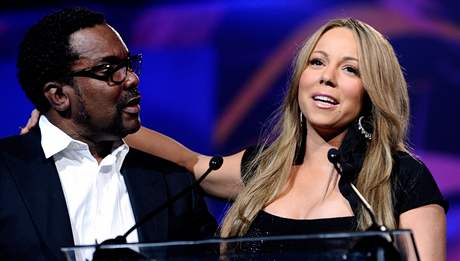 Mariah Carey a reisér Lee Daniels pi pebírání ceny za film Precious