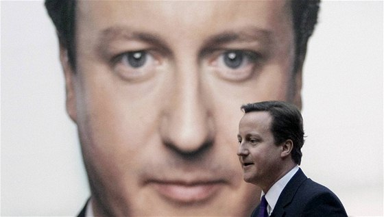 David Cameron pi zahajování pedvolební kampan tory (4. ledna 2010)