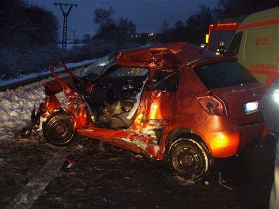 Následky tragické havárie na Karvinsku