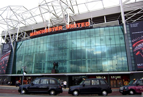 Velká Británie, Manchester. Old Trafford - stadion klubu Manchester United