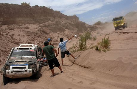 Rallye Dakar, 3. etapa La Rioja - Fiambala