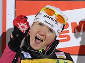Petra Majdiov triumfuje ve sprintu v rmci serilu Tour de Ski