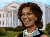 oblka komiksu o Michelle Obama