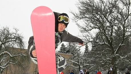 Brnnský snow park v ertov rokli