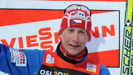 Luká Bauer slaví vítzství v pedposlední etap Tour de Ski 2010