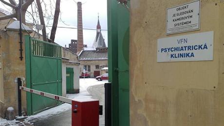 Na psychiatrické klinice na praském Karlov jeden z pacient zavradil jiného pacienta. (2. ledna 2010)