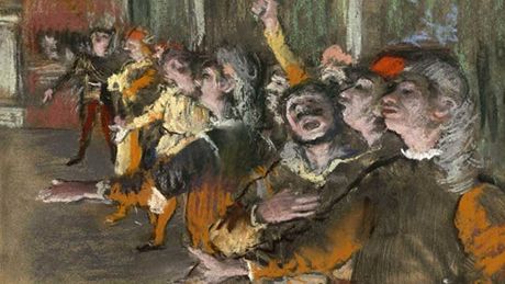 Obraz Sboristé Edgara Degase zmizel z muzea Cantini v jihofrancouzském Marseilles.