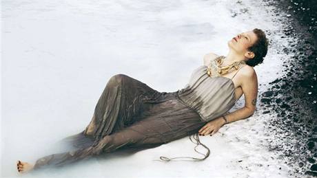 Islandská umlkyn Didda Jonsdottirová v asopisu Brigitte