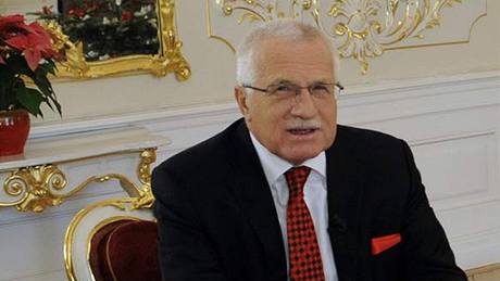 Prezident Václav Klaus.