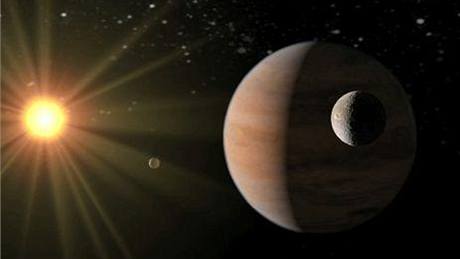 Vizualizace exoplanety