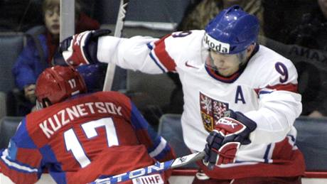 �esko - Rusko: Ká�a (vpravo) a Kuzn�cov