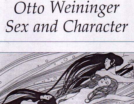 Oblka jednoho z vydn Weiningerovy prce Sex a charakter