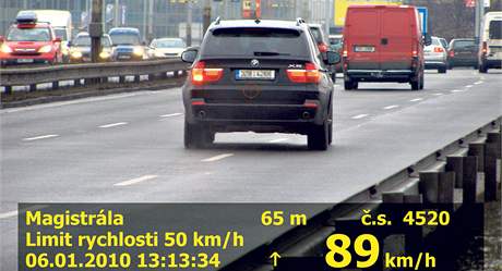 idi s SPZ Zlnskho kraje jel na padestce 89 km/h.