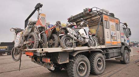 Balais: sbrn vozidlo na Rallye Dakar 