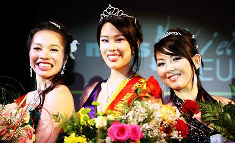 Nguyen Mai Anh (uprosted) skonila druhá v souti Miss Vietnam EU