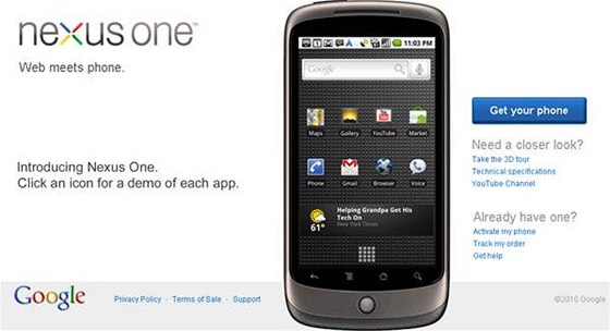 Google Nexus One si me koupit kdokoli