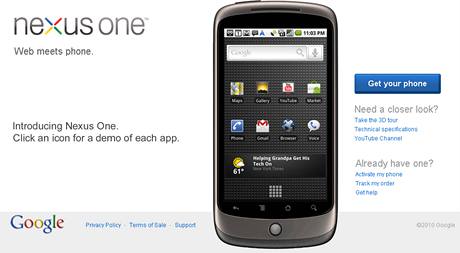 Google Nexus One si me koupit kdokoli