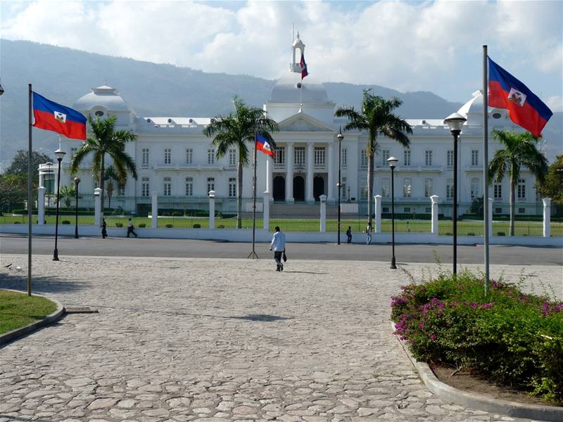 Haiti. Port-au-Prince - Prezidentský palác (Palais National)