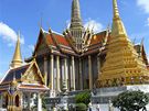 Chrm Zlatho Buddhy je soust krlovskho palce v Bangkoku.