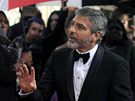 Zlaté glóby 2010 - George Clooney, hvzda fimu Lítám v tom