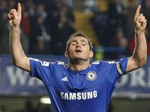 Chelsea: Frank Lampard se raduje z glu