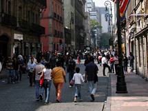 Mexico City. Radnice nev co dl  zavd sice bezpenostn kamery, ale kriminalita nekles