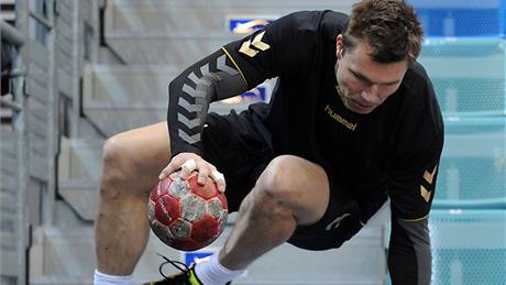 Kapitán eských házenká Karel Nocar