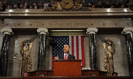 Americký prezident Barack Obama (leden 2010)